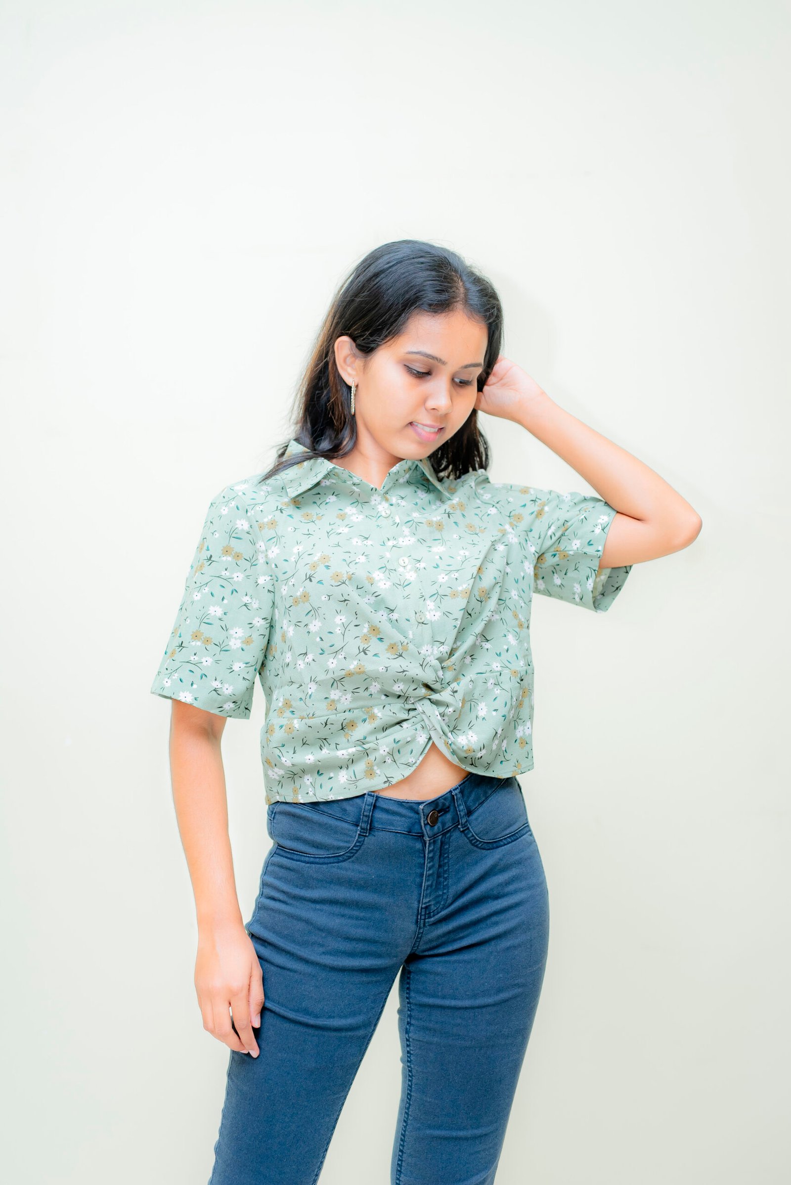Floral Printed Top - Image 4